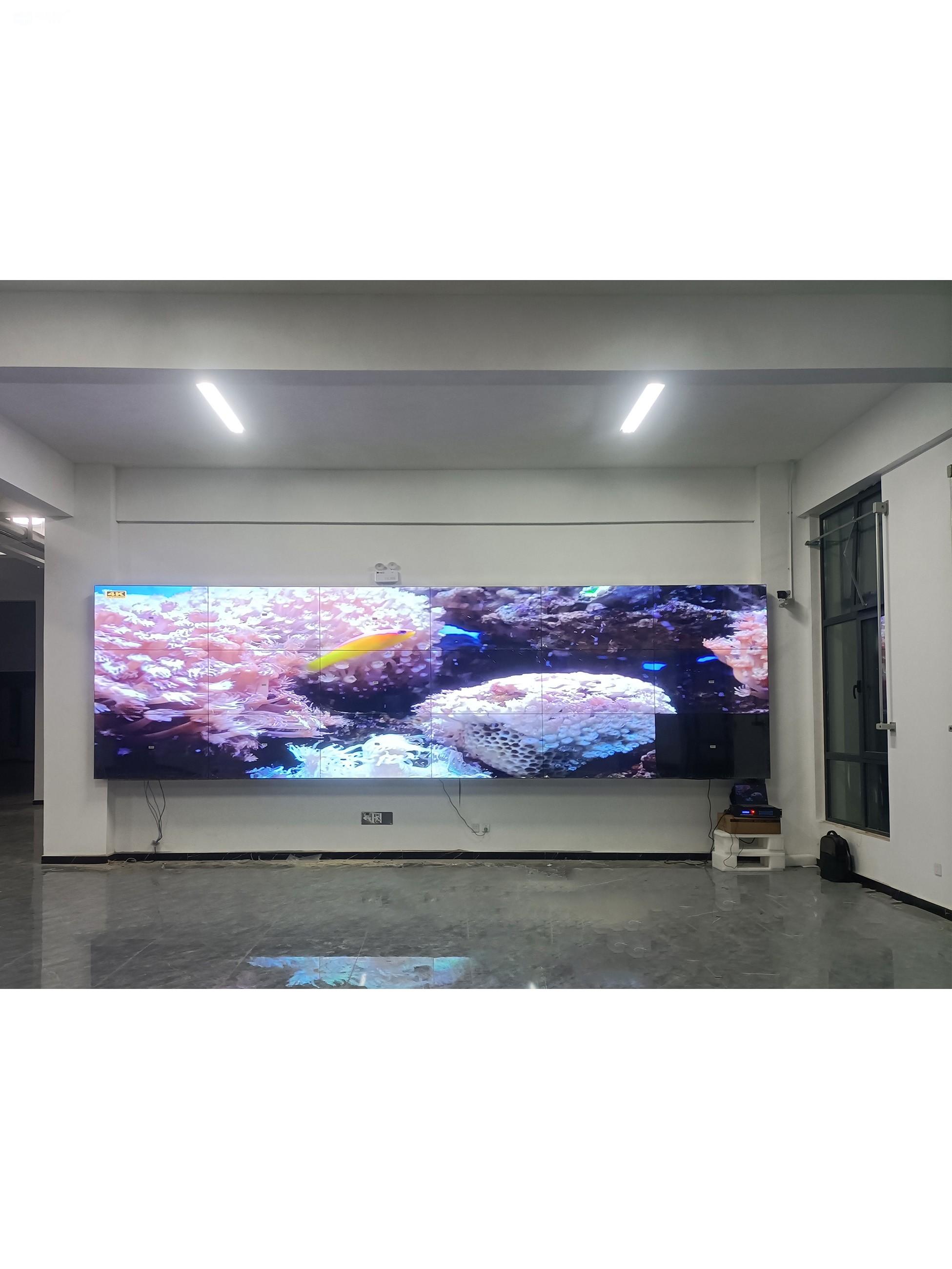 中億睿拼接屏助力沂水項目，打造農產品開發智能示范基地